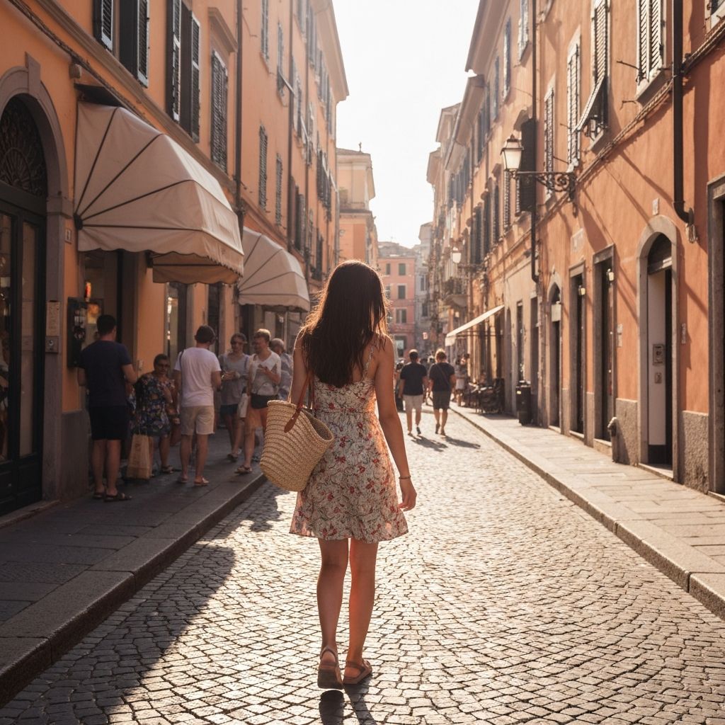 Passeggiata in città